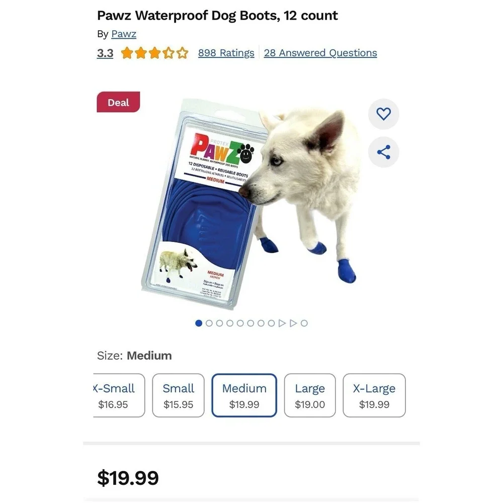 Dog lot bark collar‎ & paw covers